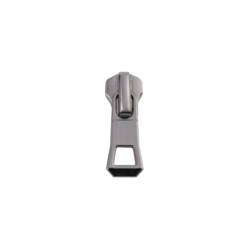 FY3607 5# metalowy suwak w kolorze jasnego czarnego niklu