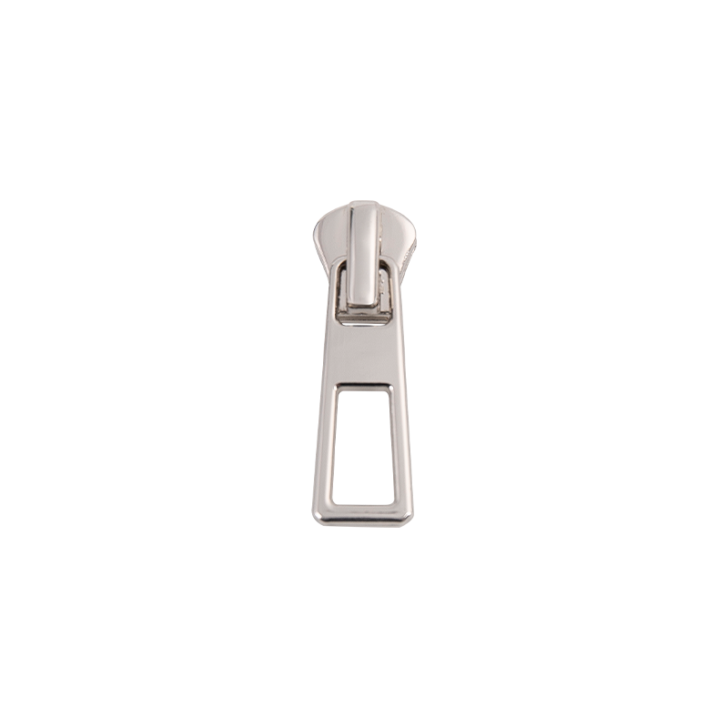 FY3857 5# metalowy platynowy suwak z okrągłym dnem